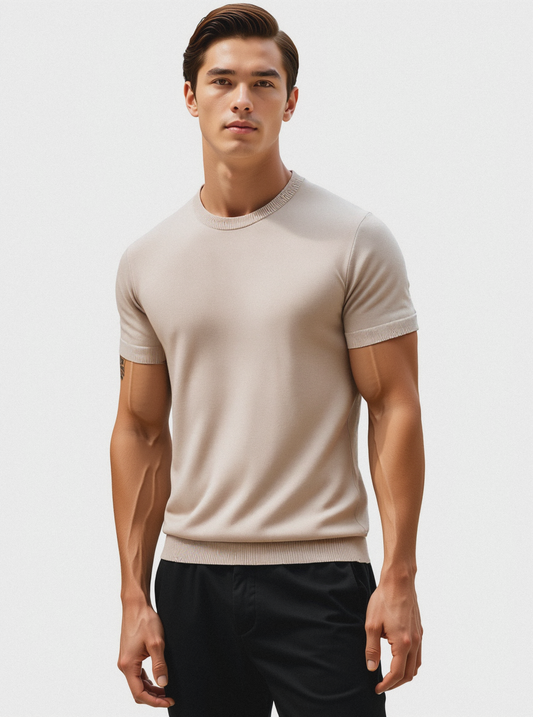 Sverre™ | Camiseta sedosa de lana merino y cachemira