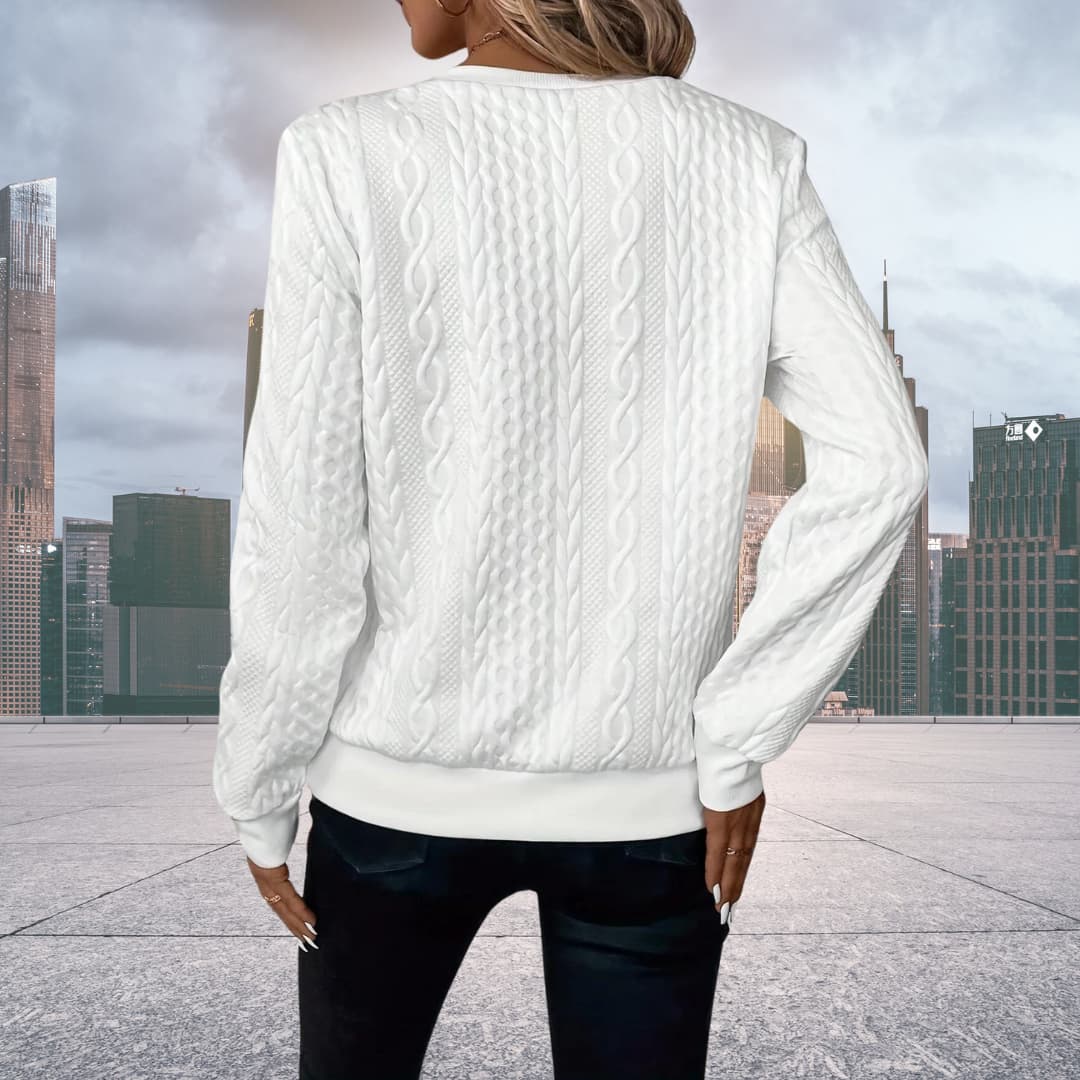 Bodil™ | Suéter de punto con estilo