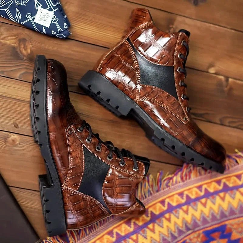 Botas de piel de cocodrilo Caspian™