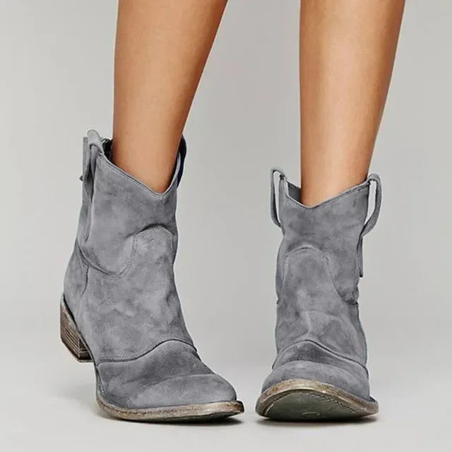 Charis™ | Botines vintage estilo western con un toque moderno