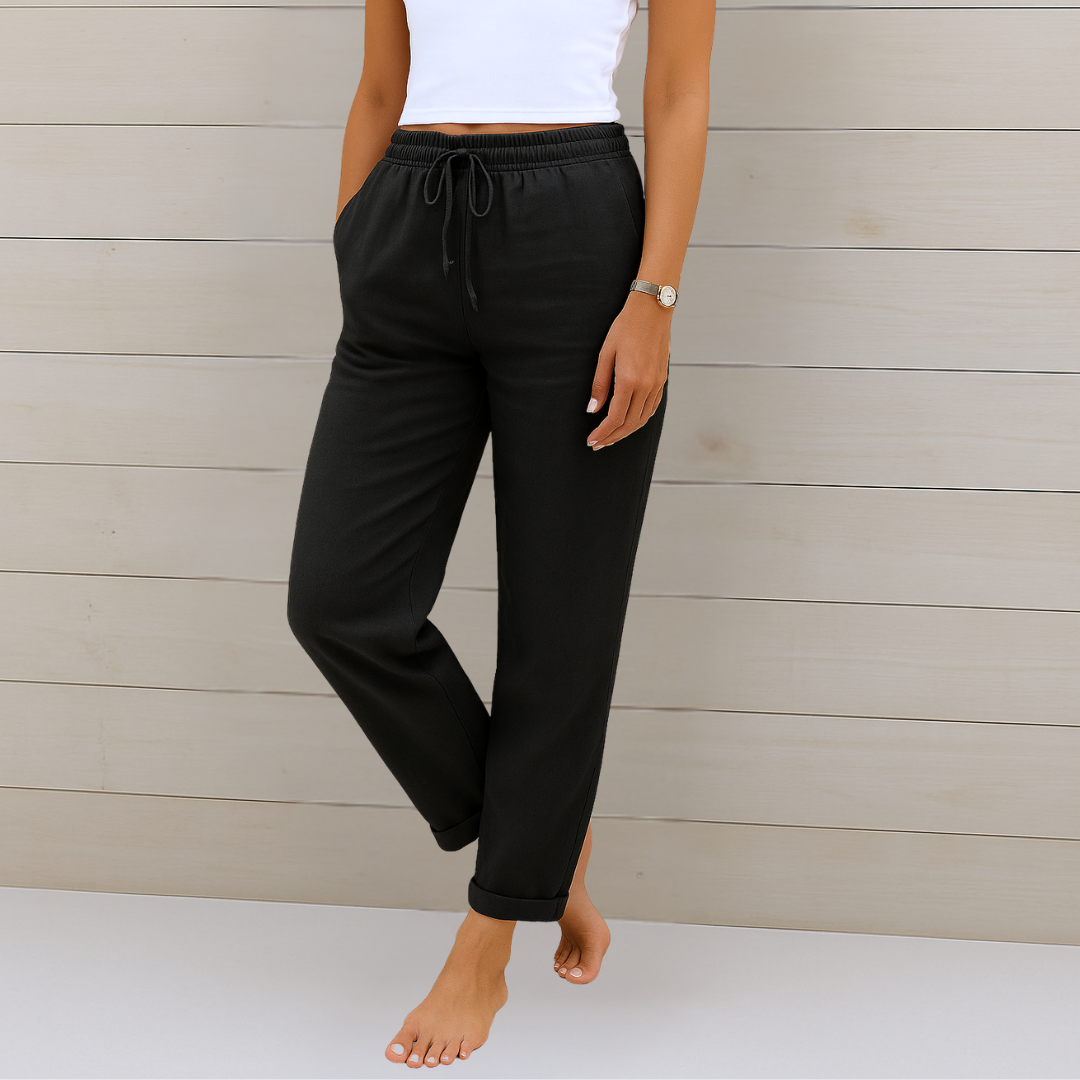 Dua™ | Pantalones de verano transpirables de lino con elasticidad