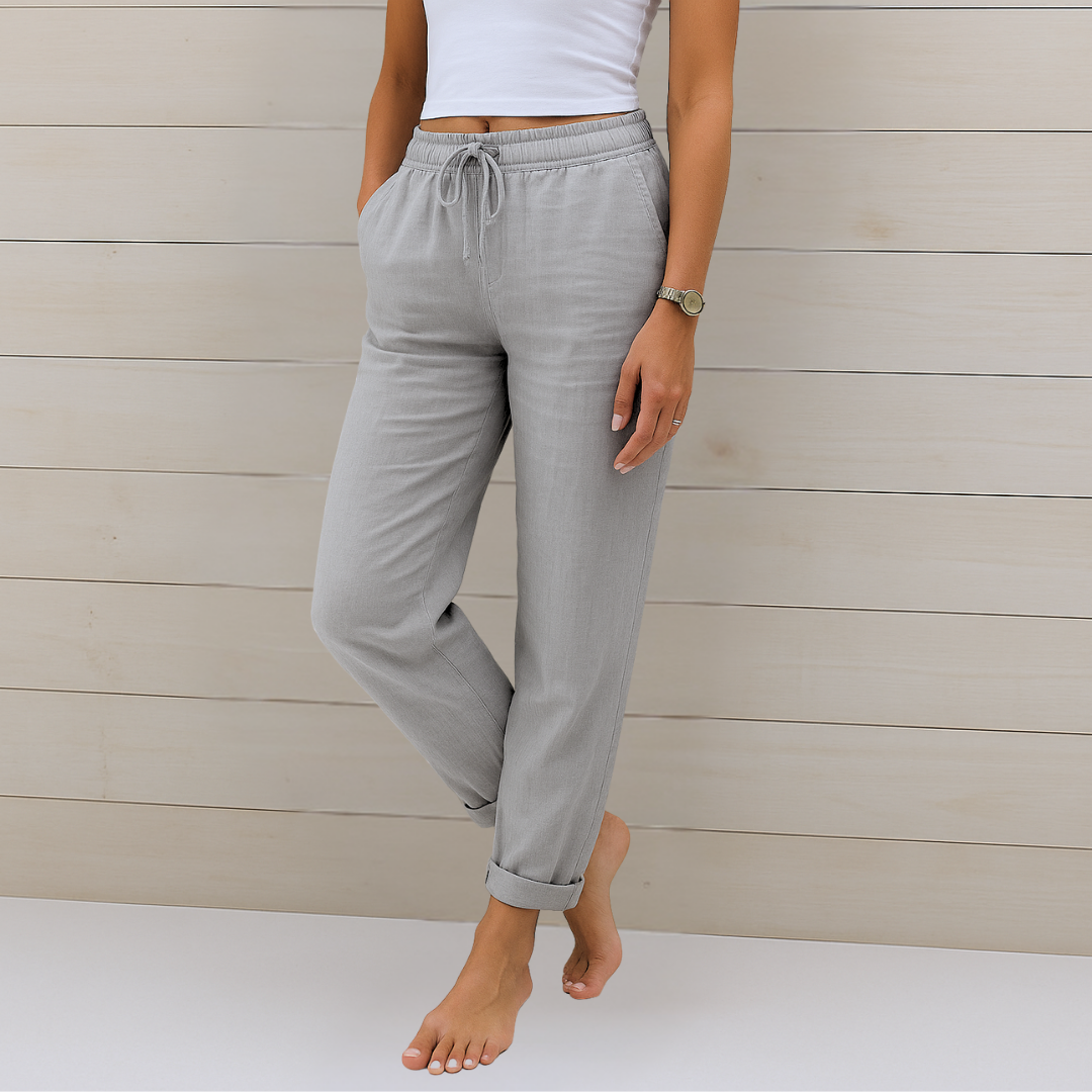 Dua™ | Pantalones de verano transpirables de lino con elasticidad