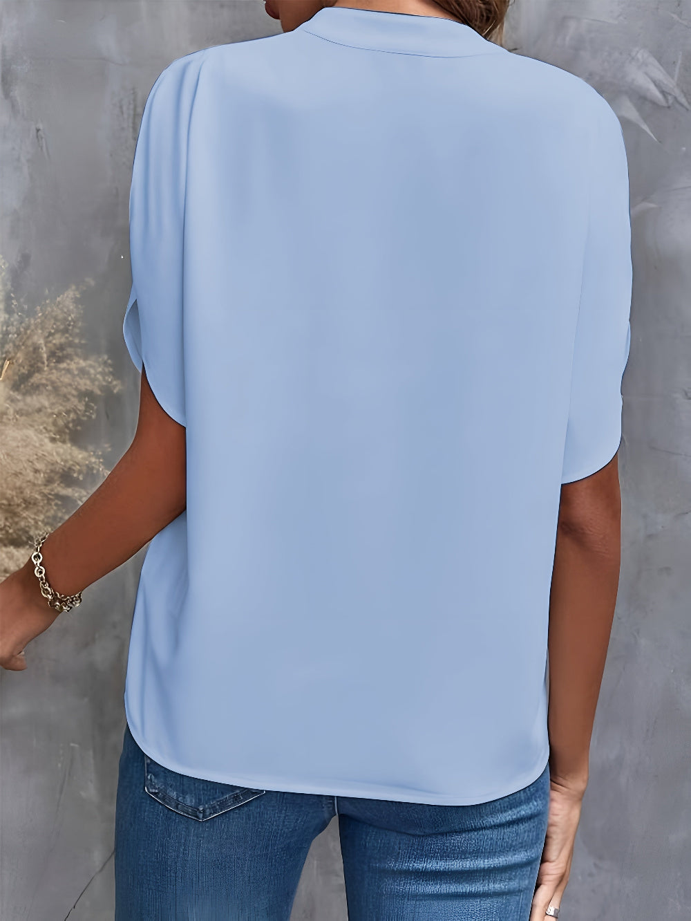 Eliana™ | Elegante blusa drapeada