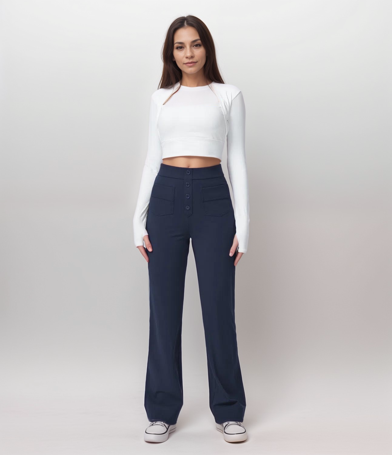 Elsa™ | Pantalones elásticos de cintura alta
