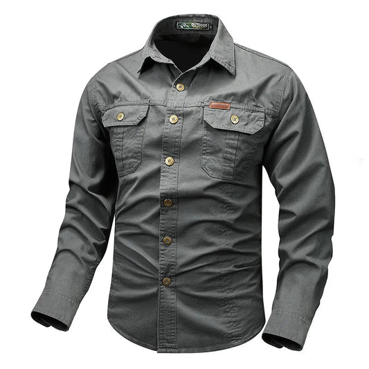 Erik™ | La camisa safari perfecta para hombres con estilo y activos