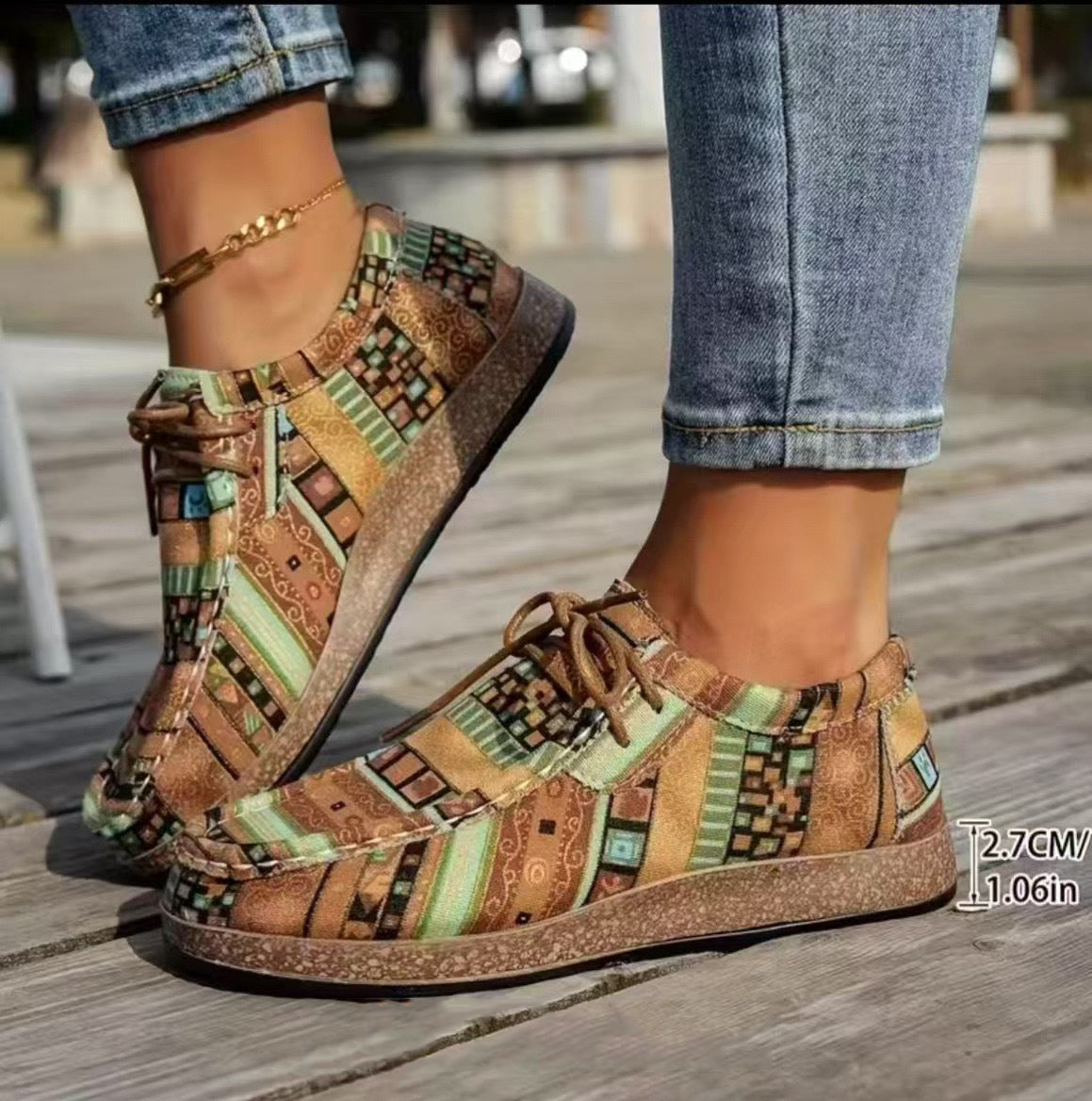 Idun⢠| Zapatos retro coloridos para mujer