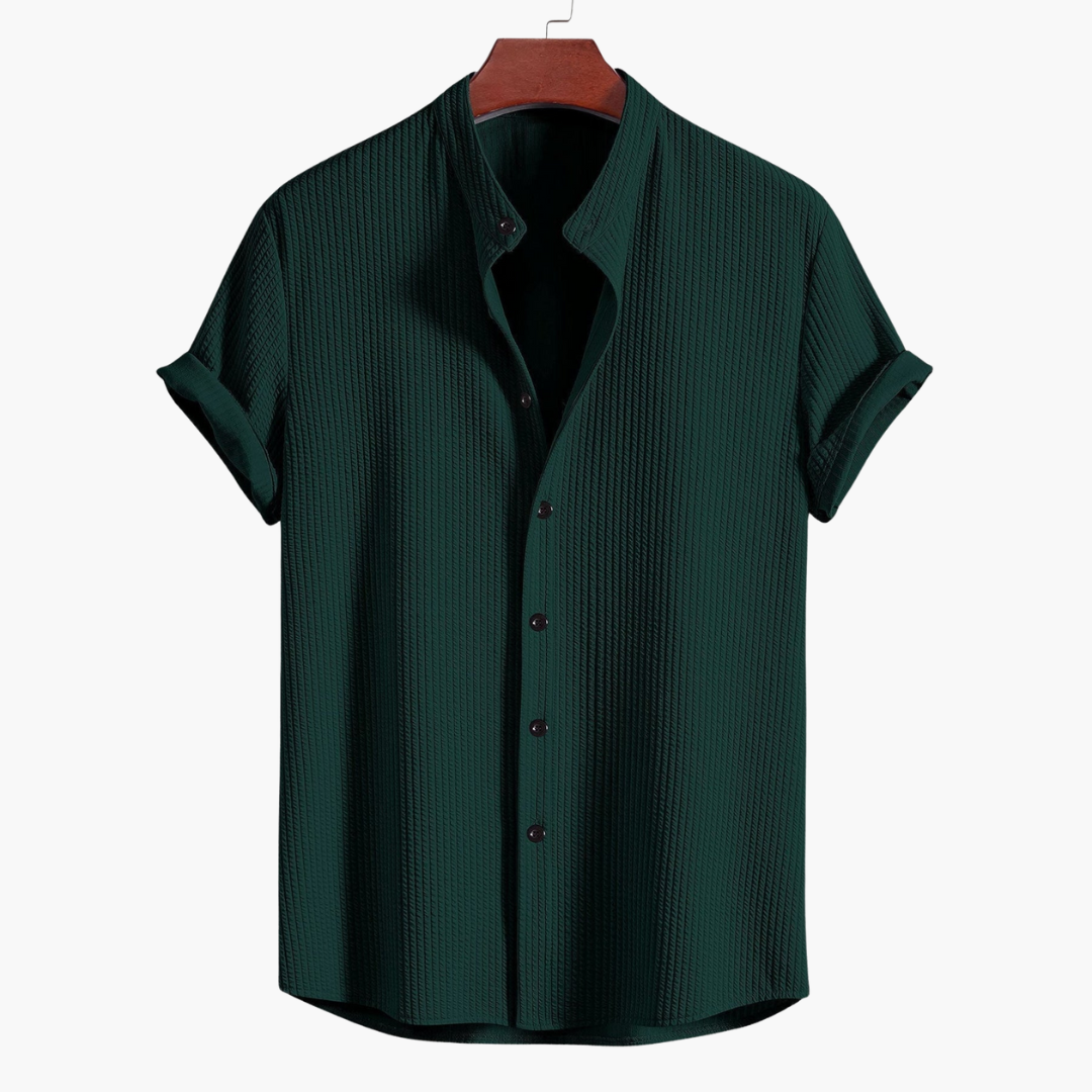 Johan™ | Camisa de hombre con cuello alto
