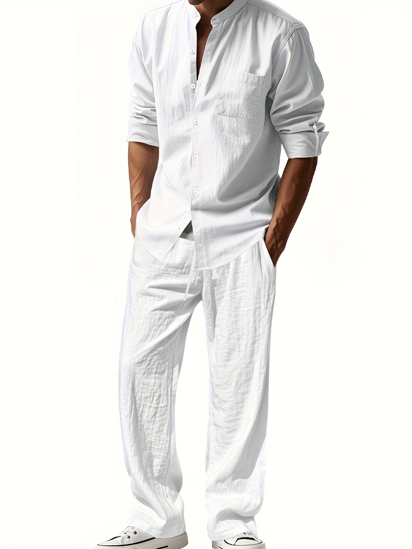 Liam™ | Conjunto casual de lino para un verano sin concesiones