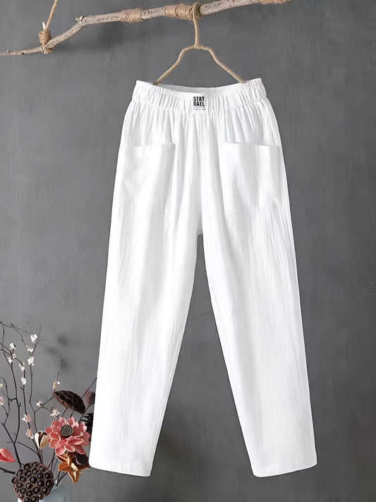 Mara™ | Pantalones de lino de lujo para mujer