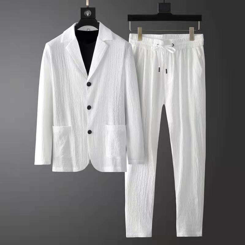 Marcus™️ | Conjunto de blazer de lino que te hará destacar con su sencilla elegancia