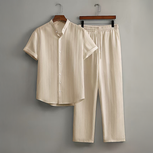 Pius™ | Conjunto de algodón estructurado