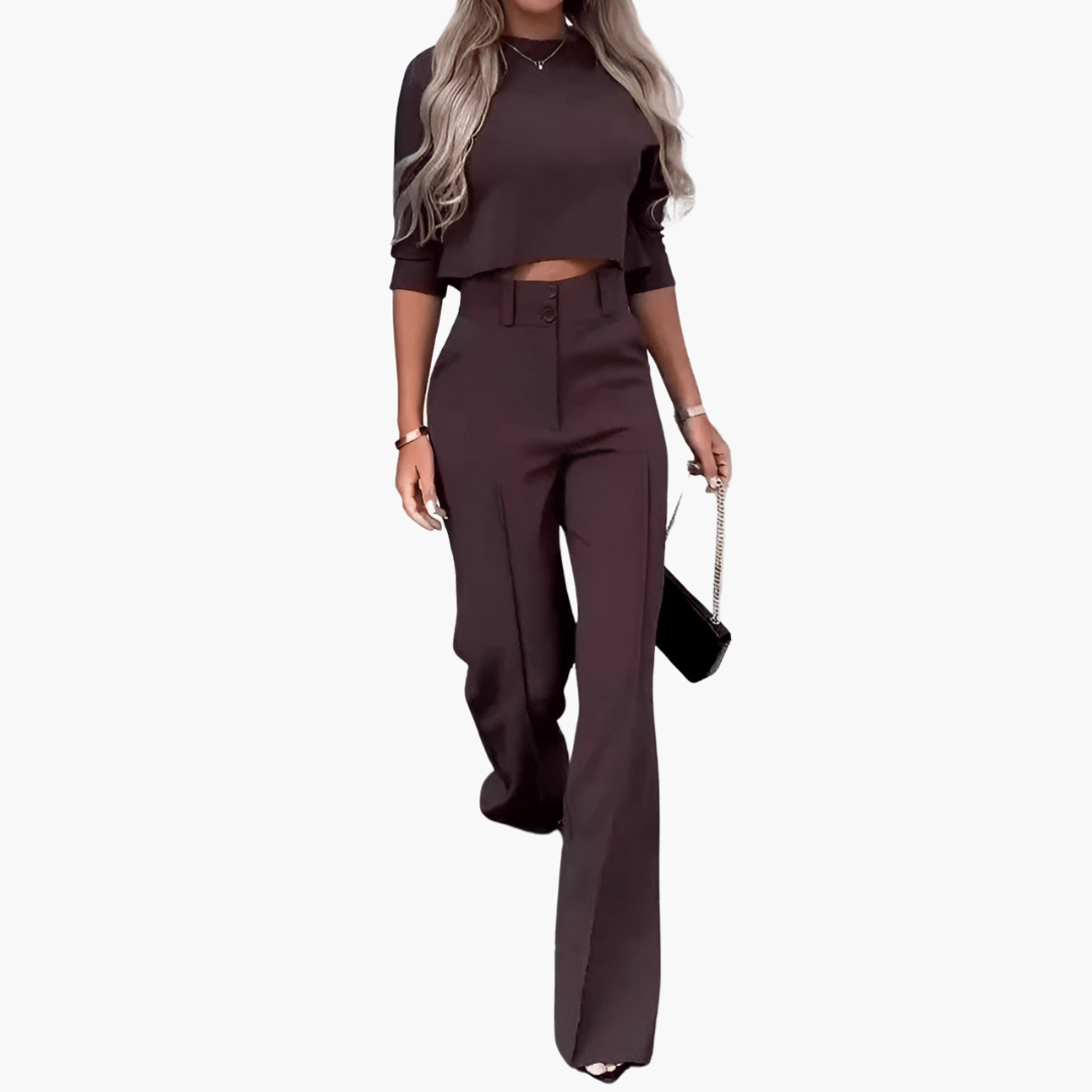 Sanna™ | Conjunto de top corto aireado para un estilo veraniego seguro