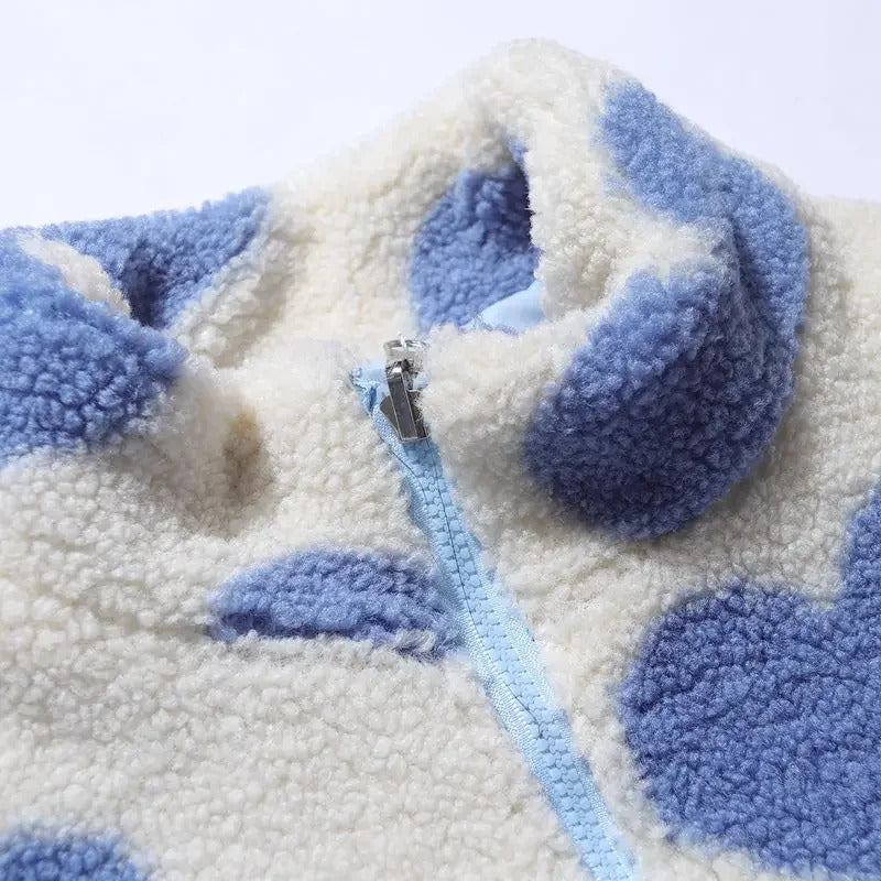 Berta™ | Chaqueta reversible con corazones