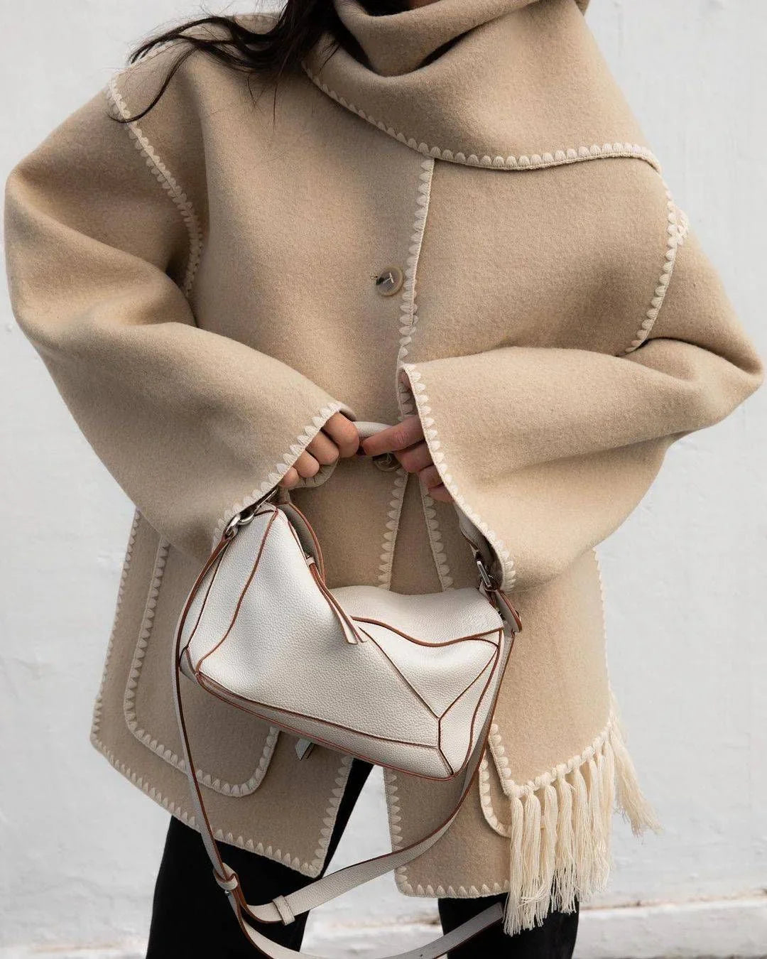 Ylfva™ | Chaqueta con bufanda de moda para mujer