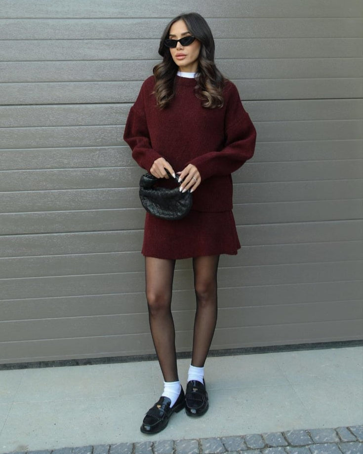 Nuela™ | conjunto de punto elegante