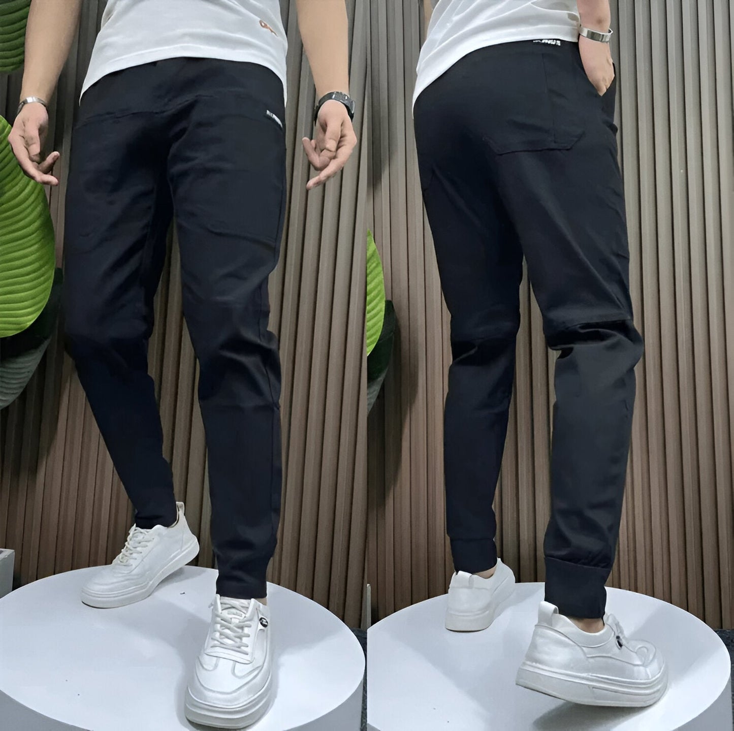 Alberto™ | pantalones clásicos elásticos