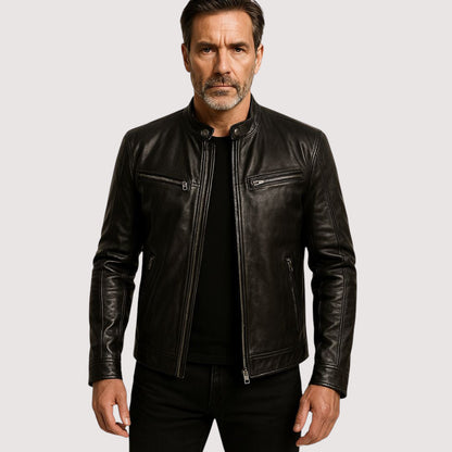 Yago™ | Chaqueta de cuero para hombre