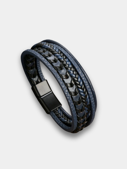 Carlos™️ | Pulsera Exclusiva de Cuero para Hombres