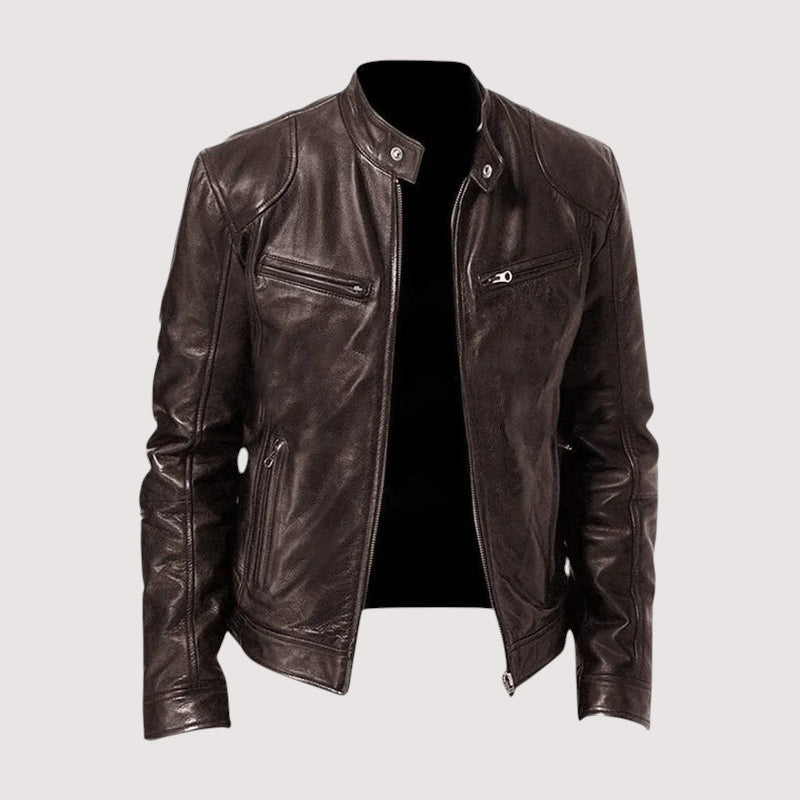 Yago™ | Chaqueta de cuero para hombre