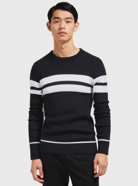 Elmer™ | Suéter de algodón cálido con un toque atemporal