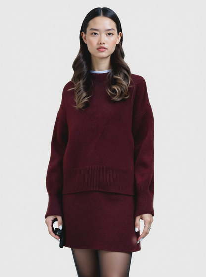 Lilly™ | Cómodo conjunto de punto de 2 piezas