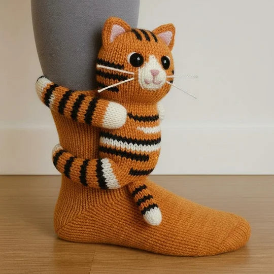 CozyCritters™ | Calcetines cálidos con diseños de animales