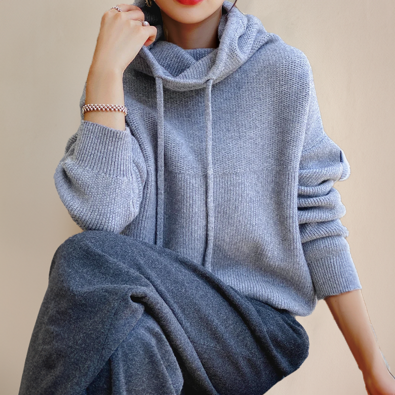 Abbey™ | Suéter de mujer con lujoso cuello polo