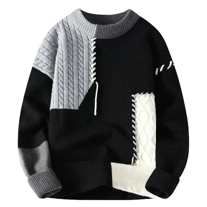 Alex™ | Suéter de patchwork