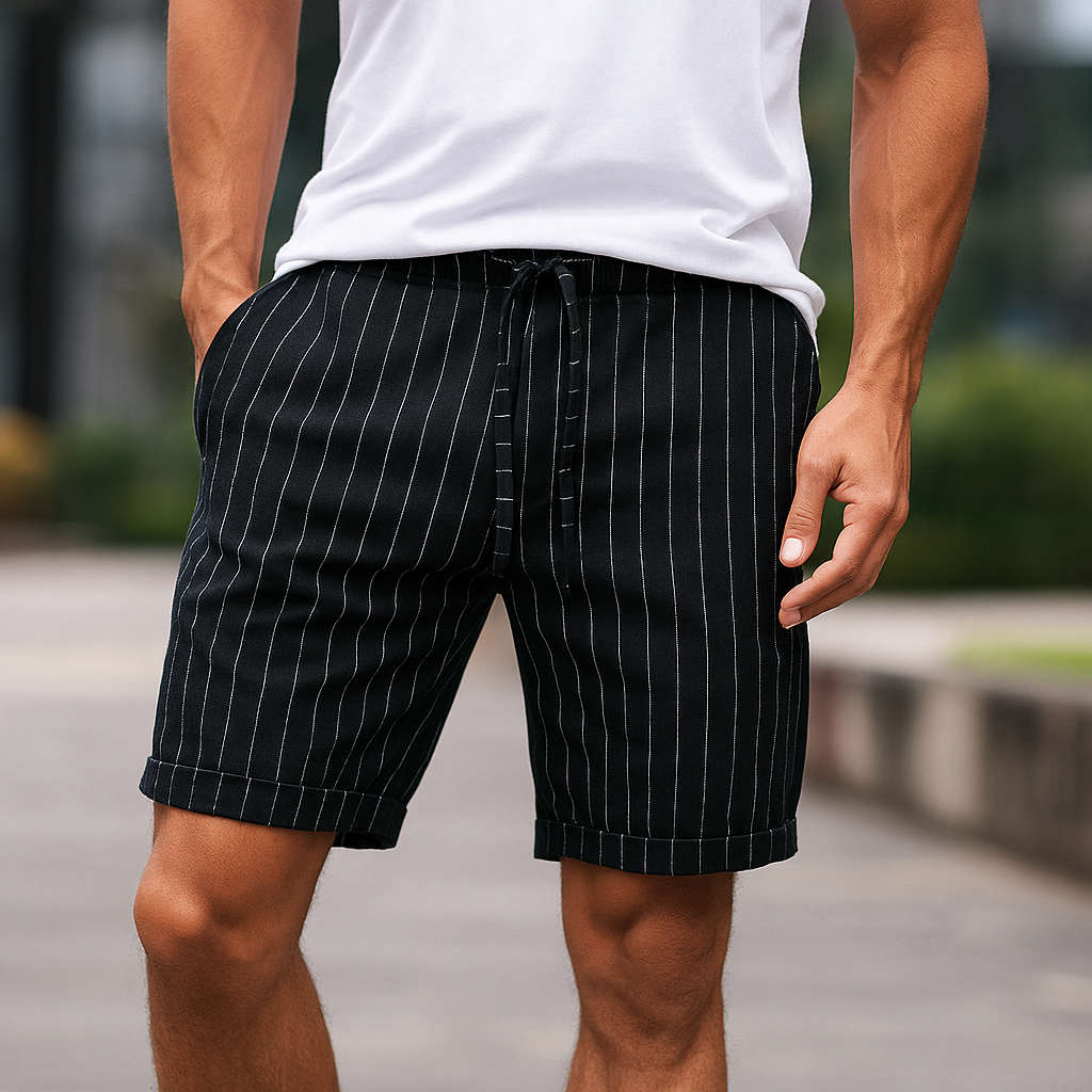Alfie™ | Shorts de lino vaporosos con elegancia informal