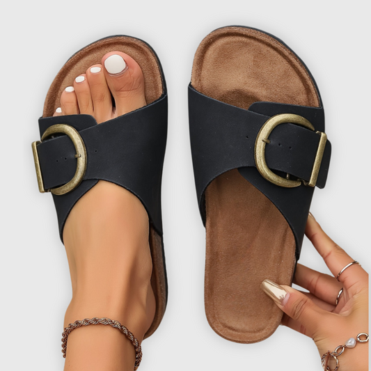 Anika™ | Sandalias ortopédicas de deslizamiento suave y cómodas