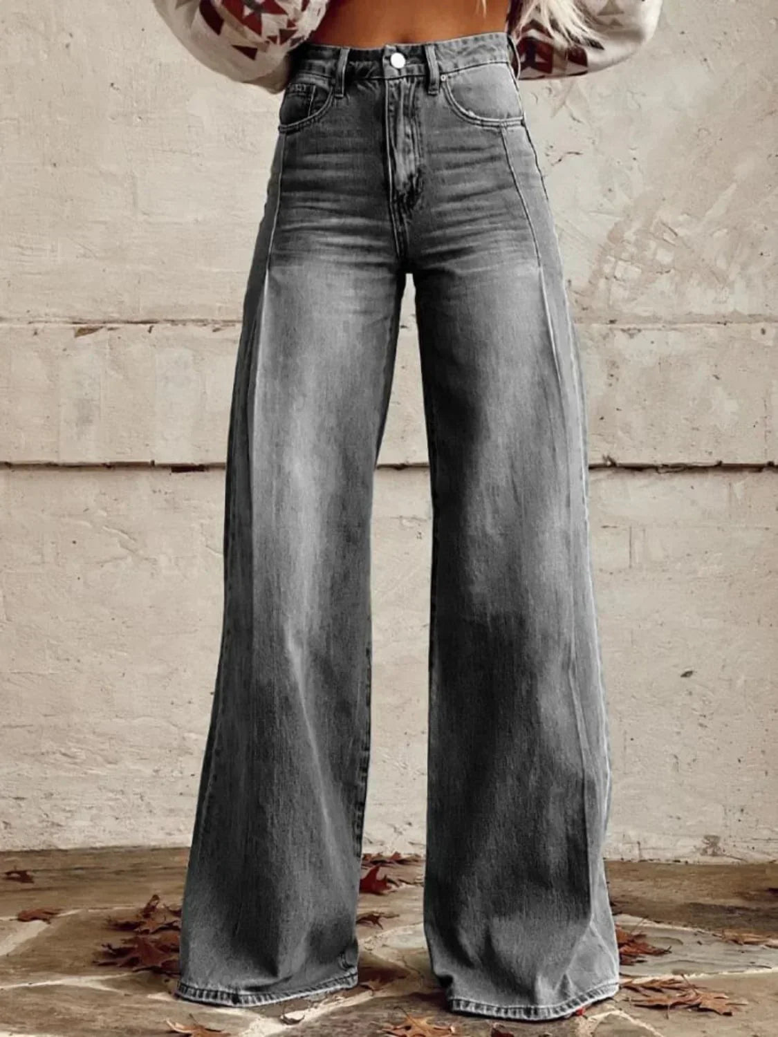 Astrid™ | Pantalones anchos clásicos