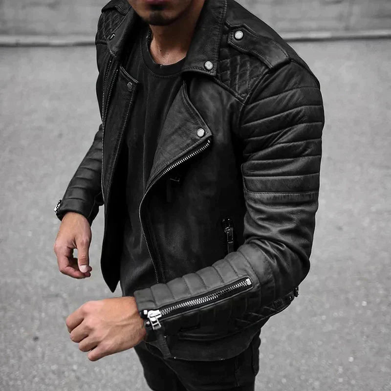Auer™ | Elegante chaqueta de cuero para hombre