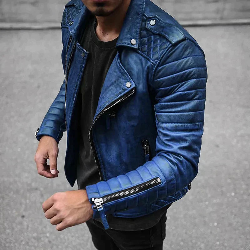 Auer™ | Elegante chaqueta de cuero para hombre