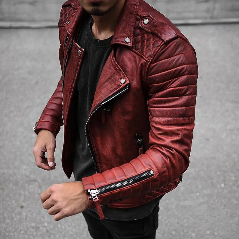 Auer™ | Elegante chaqueta de cuero para hombre