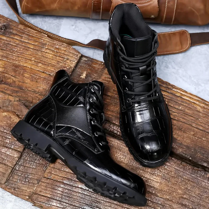 Botas de piel de cocodrilo Caspian™