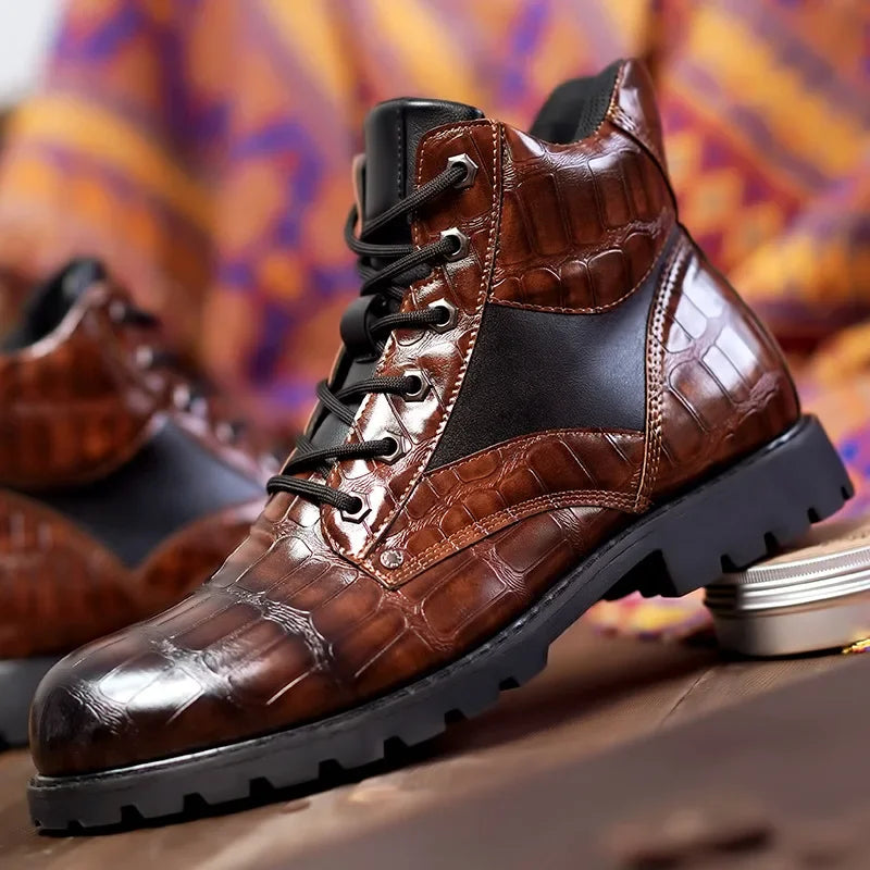 Botas de piel de cocodrilo Caspian™