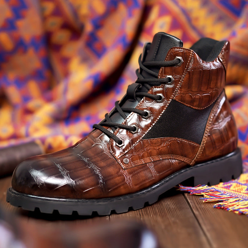 Botas de piel de cocodrilo Caspian™