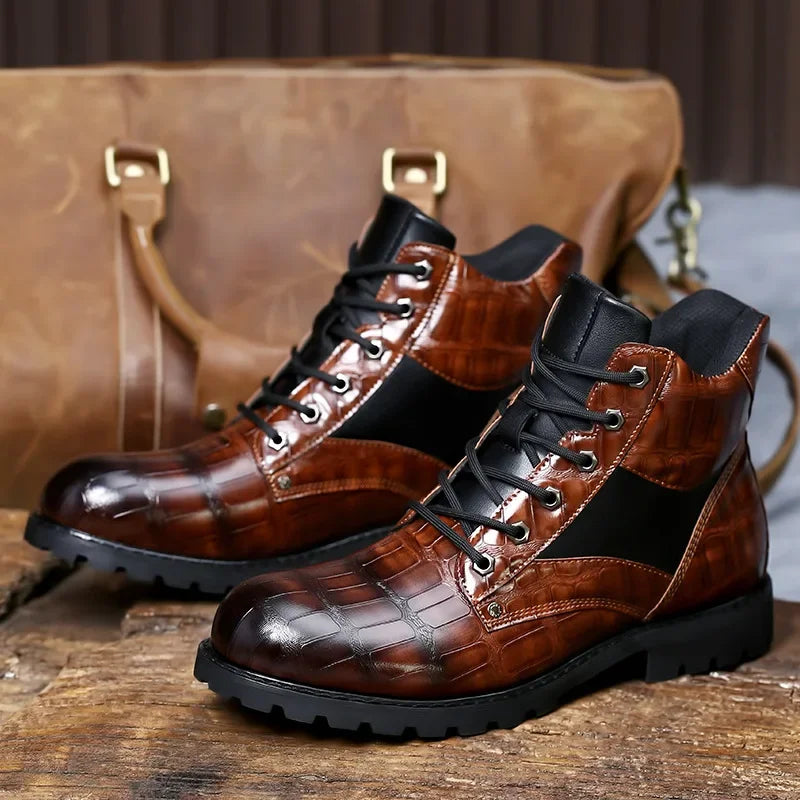 Botas de piel de cocodrilo Caspian™
