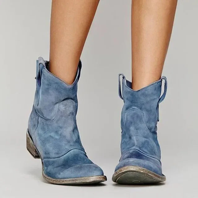 Charis™ | Botines vintage estilo western con un toque moderno