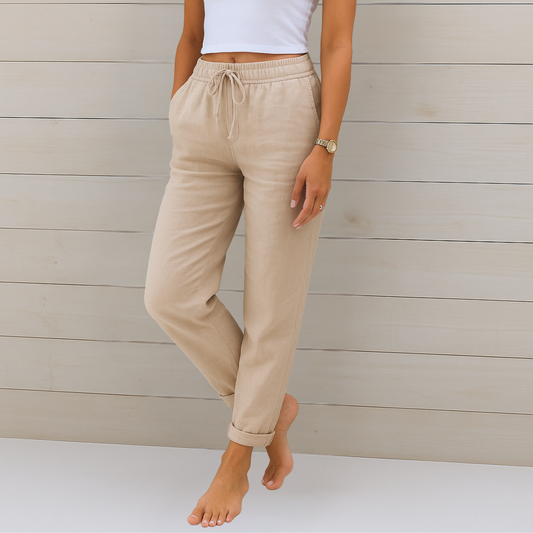 Dua™ | Pantalones de verano transpirables de lino con elasticidad