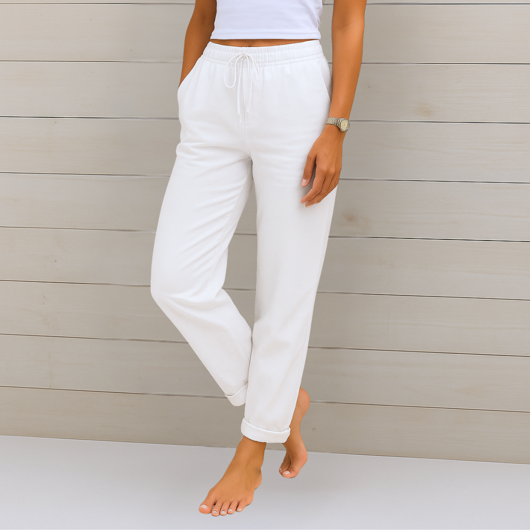 Dua™ | Pantalones de verano transpirables de lino con elasticidad