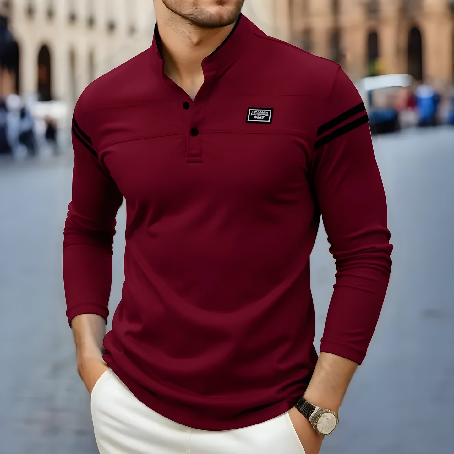 Einar™ | Camisa moderna de manga larga para hombre