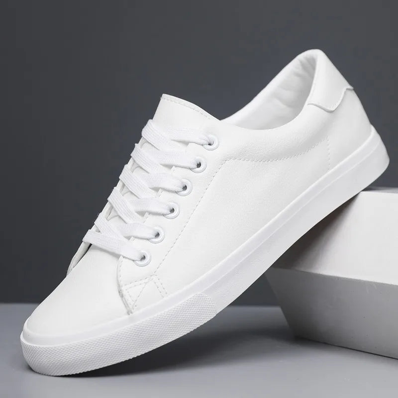 Elias™ | Elegantes zapatillas de piel con un toque de clase