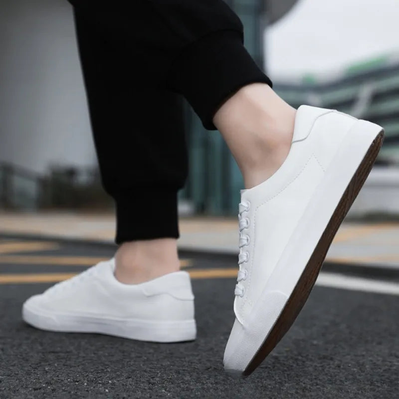 Elias™ | Elegantes zapatillas de piel con un toque de clase