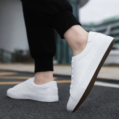 Elias™ | Elegantes zapatillas de piel con un toque de clase