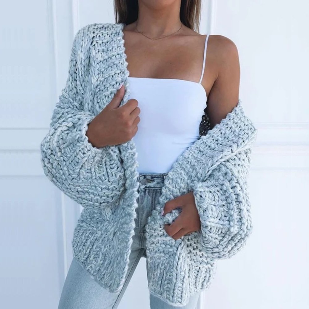 Elin™ | Cárdigan de punto suave con elegancia relajada