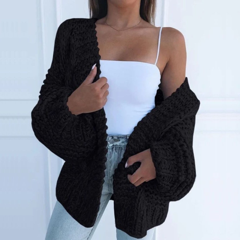 Elin™ | Cárdigan de punto suave con elegancia relajada