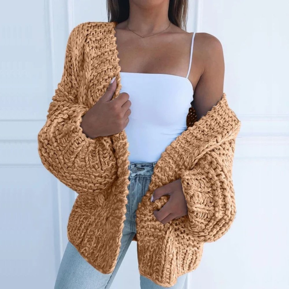 Elin™ | Cárdigan de punto suave con elegancia relajada
