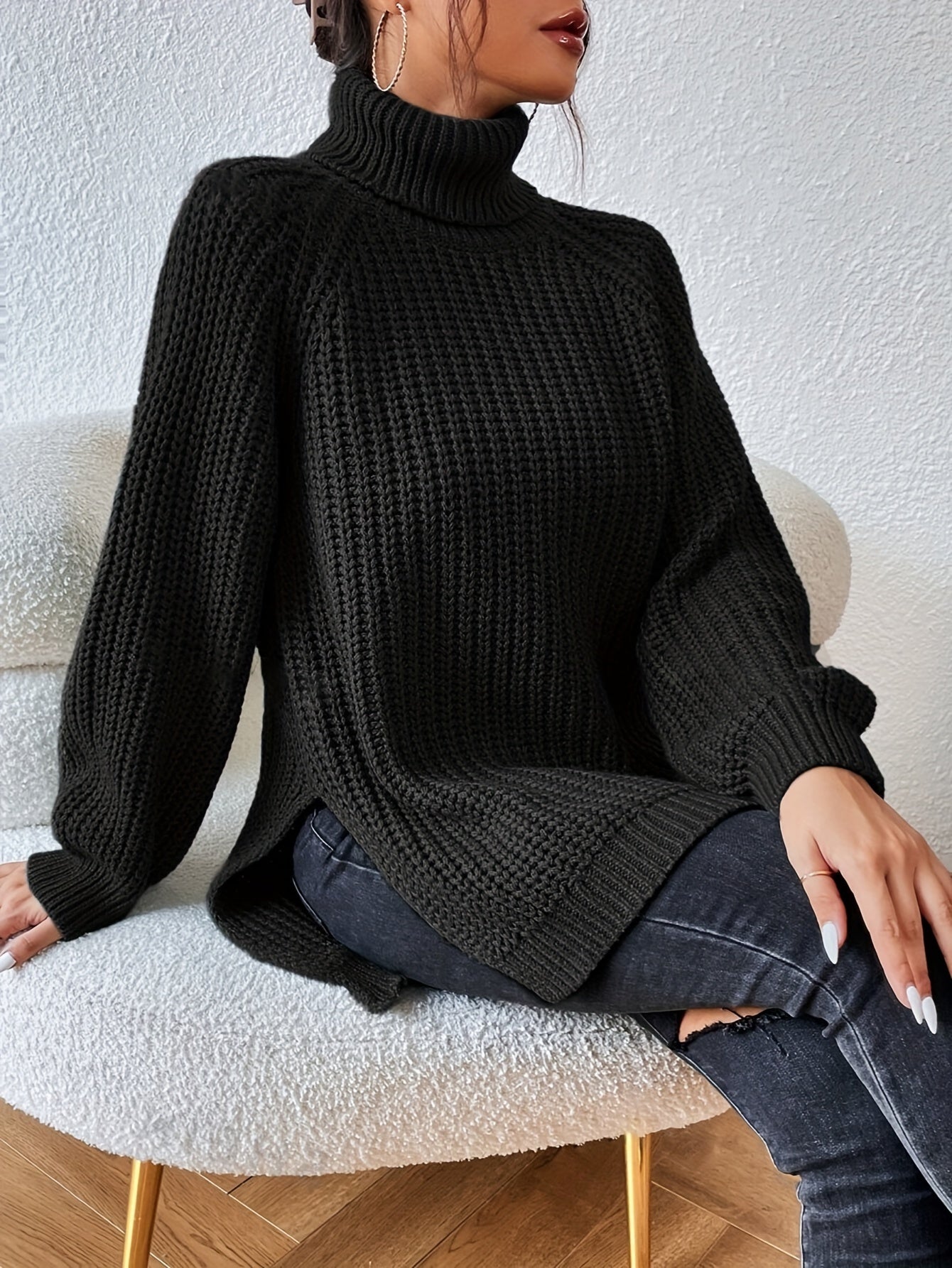 Ellinor™ | Polo elegante con abertura