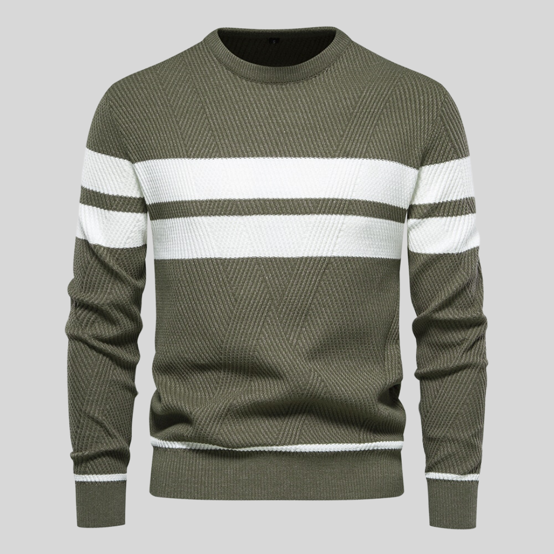 Elmer™ | Suéter de algodón cálido con un toque atemporal